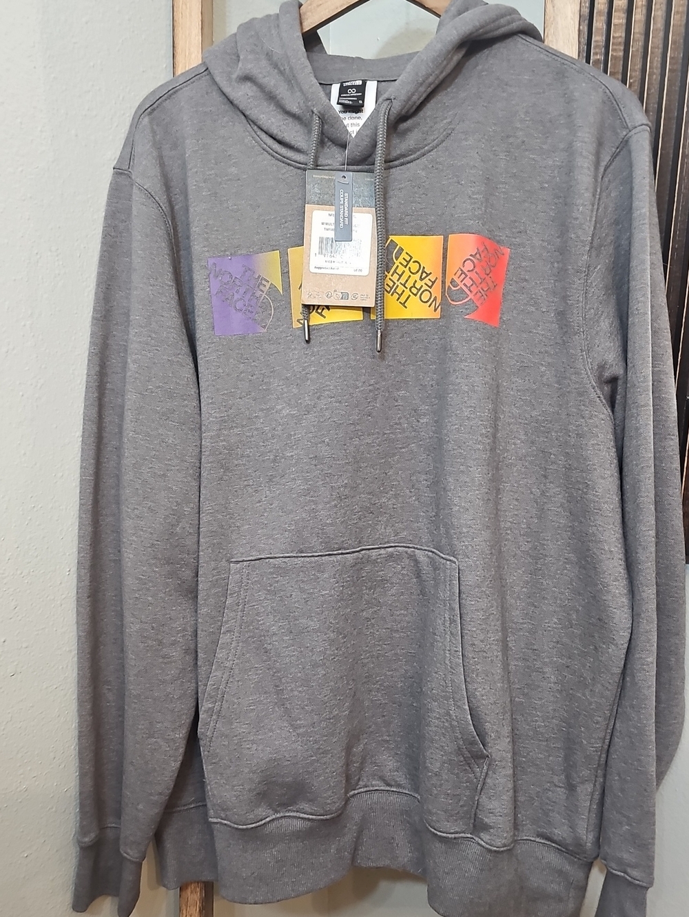 North Face Men's Multicolor Pullover Hoodie